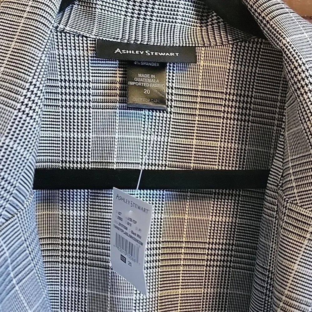 Ashley Stewart shirt jacket